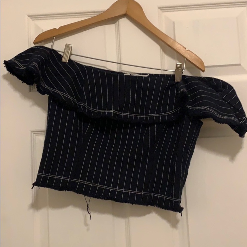 Off the shoulder Alexander Wang top